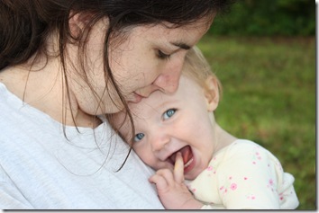 A mother daughter moment