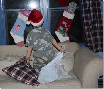 filling the stockings
