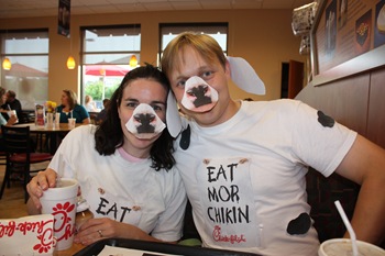 we love chick fil a